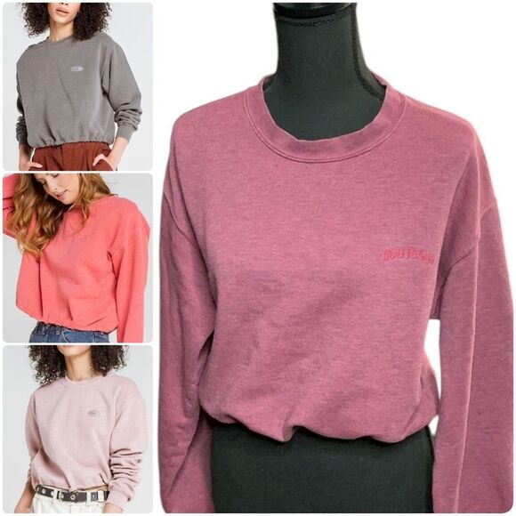 BDG Tops - BDG Urban Outfitters Bubble Hem Drawstring Sweatshirt